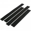 Red Hound Auto Custom Fit 2005-2015 For Toyota Tacoma Double Cab Door Sill Protectors Scuff Plate Scratch 4pc Applique Kit 
