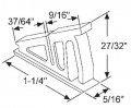 Vent Lock Beige