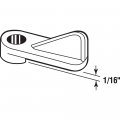 Make-2-fit Pl 14530 Plastic Screen Clip 1 16 In White 25 Pack