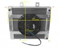 Aluminum Radiator And Fan Kit For 2006-2007 Polaris Sportsman 450 