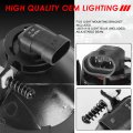 Factory Style Front Bumper Driving Fog Light Lamps Compatible With Ford F150 Lincoln Mark Lt 06-10 Driver And Passenger Side