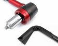 Motorcycle Protector Racer Cnc With Plastic Aluminum Handlebar Brush Brake Clutch Lever Guards Proguard System Front Adjustable