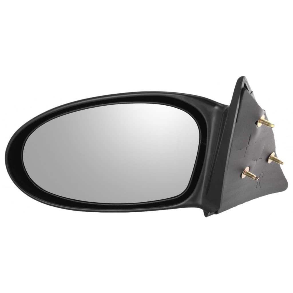 Door Mirror Driver Side For Pontiac Grand Am 2002 2003 2004 Manual Remote Non Heated Paint To Match Replacement 22724868