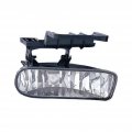 Chevy Silverado 1500 2500 Hd Fog Light Assembly 2001 2002 Passenger Side W Bracket Rectangular Capa Gm2593113 10368477 