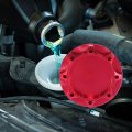 X Autohaux Red Aluminum Alloy Car Gas Oil Filler Plug Cover Fuel Tank Caps For Subaru Ascent 2019-2021ester 1998-2021 For Brz