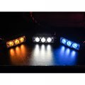 Feniex Industries White T3 Surface Mount For Emergency Warning And Tow Vehicles Compact Led Perimeter Light Single Color White 