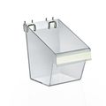 Azar Displays 556127 5 Width By 6 Diameter 7 Height Display Bucket With C-channel Small Pack Of 4 