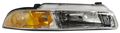 Sherman Replacement Part For Chrysler-dodge-plymouth Passenger Side Headlight Assembly Composite Partslink Number Ch2503112 