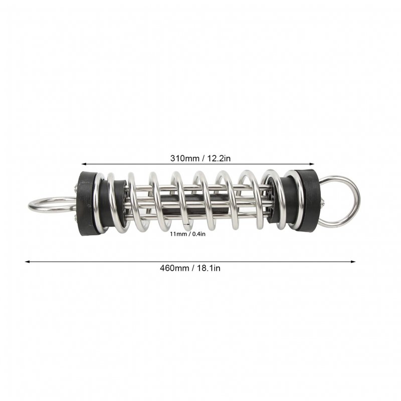 Mooring Spring Stainless Steel Marine Anchor Dock Line Replacement For Boat Yacht 11mm
