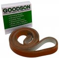 Goodson 60 X 1 320 Grit Aluminum-oxide Polishing Belts 