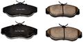 Z16 Replacement Ceramic Brake Pads Front 16-676 For Land Rover Range 1995 To 2002 And Discovery 1999 2004 Low Dust Metallic 