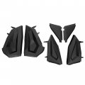 Hecasa Lower Door Insert Panel Compatible With 2014-2023 Polaris Rzr Xp 900 1000 Xp4 Turbo Eps S S4 Replacement For Accessories