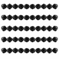 Topteng 50pcs Fairing Panel Bolt Clip 8mm Plastic Screw Rivets Clips Black Universal For Suzuku Motorcycles Motorbikes Scooters