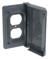 Lamson E98dhgn-car Carlon Duplex Receptacle Cover 