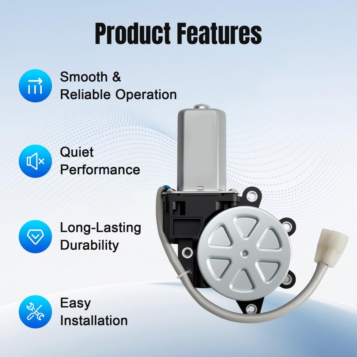 Power Window Lift Motor For 1998 To 2008 Subaru Forester And 2002 2007 Impreza Passenger Right Side Front Or Rear 2 Pin Plug