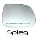 Spieg Passenger Side Mirror Glass Replacement For Audi Q5 2009-2016 Q7 2009-2015 Heated With Backing Plate Rh