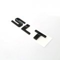 Yoaoo 2x Oem Black Slt Emblem Both Sides Nameplate Badges 3d Logo Replacement For Silverado Sierra 1500 Glossy Finish