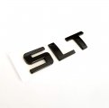 Yoaoo 2x Oem Black Slt Emblem Both Sides Nameplate Badges 3d Logo Replacement For Silverado Sierra 1500 Glossy Finish