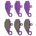 Ocpty Rear Brake Pads For Kawasaki Ninja 1000 2011-2015 Er-6n 2009-2010