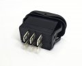 Gama Electronics Waterproof 30 Amp Double Pole 3 Position On-off-momentary On Rocker Switch Dpdt 