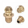 Uxcell Brass Straight Grease Fitting M6 X 0 75mm Thread Hydraulic Accessories 5pcs