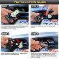 Vipmotoz Full Led License Plate Light Compatible With Subaru Impreza Wrx Sti Xv Crosstrek Brz Legacy Ascent Outback Forester