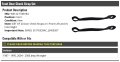 Front Door Check Strap Set Of 2 Compatible With 1987-1995 2004-2006 Jeep Wrangler