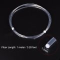 Meccanixity Pmma Side Glow Fiber Optic Cable 1 5mm 1m For Led Light Guide In Home Hotel