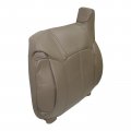 Secosautoparts Driver Side Bottom And Top Lean Back Replacement Leather Seat Covers Med Tan Compatible With Chevy Silverado