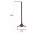 Caltric Intake And Exhaust Valve Compatible With Honda Trx420fa5 Trx420fa6 Fourtrax Rancher 2015-2021