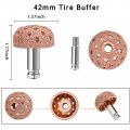 Bi Fujian 2pcs Tire Patches Tools Repair With Patch Roller Grinding Head And Buffer Wheel 42 Mm