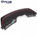 G-plus Honeycomb Style Front Bumper Upper Grill Compatible With Volkswagen Vw Gti Gli Jetta Mk5 2006 2007 2008 2009