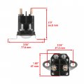 Caltric 12v Starter With Relay Solenoid Compatible John Deere X350 X350r X354 X360 X370 X380