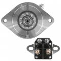 Caltric 12v Starter With Relay Solenoid Compatible John Deere X350 X350r X354 X360 X370 X380