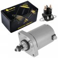 Caltric 12v Starter With Relay Solenoid Compatible John Deere X350 X350r X354 X360 X370 X380