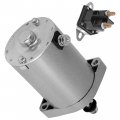 Caltric 12v Starter With Relay Solenoid Compatible John Deere X350 X350r X354 X360 X370 X380