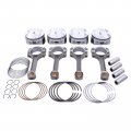 Motoku Engine Connecting Rod And Piston Rings Set For Chevrolet Captiva Sport Cobalt Equinox Hhr Malibu Orlando Gmc Terrain