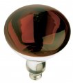 Satco S4884 120v 250 Watt R40 Medium Base Shatterproof Heat Lamp Red