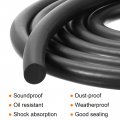 Uxcell Nitrile Rubber Seal Strip 18mm 0 71 Diameter X 1 Meter 3 28ft Long Round Solid Weather Stripping For Reduce Noise Shock