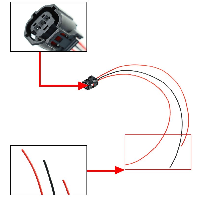 Camshaft Position Sensor Connector Harness Replacemnet For Toyota Lexus Scion Ls460 Es350 Css1029
