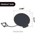 Front Tow Eye Cover Fog Light Lower Bumper Grill For Jaguar Xf 2012 2015 C2z13457 Ja1029100 Black