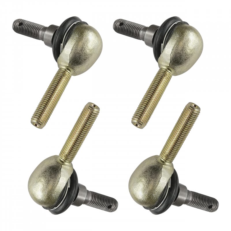 Caltric 2 Pair Inner Outer Tie Rod End For Polaris