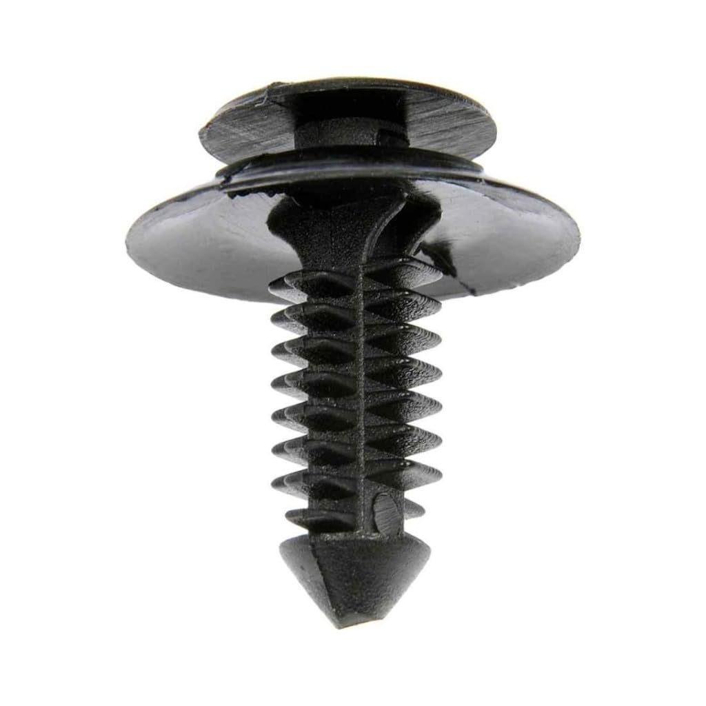Multi Purpose Panel Push Retainer Fasteners For Ford Ltd Crown Victoria 1990 1991 1 2 In Head Diameter Black Plastic 8 Pieces