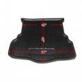 Uxcell Black Rear Trunk Tray Boot Liner Cargo Floor Mat Cover For Ford Fusion 2013-2017