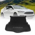 Uxcell Black Rear Trunk Tray Boot Liner Cargo Floor Mat Cover For Ford Fusion 2013-2017