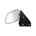 Driver Side Door Mirror For Gmc C2500 C3500 1990 2000 Manual Non Heated Full Size Foldaway Polished Stainless Steel Replaces