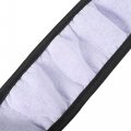 X Autohaux Universal 15 Anti Slip Steering Wheel Cover Elastic Stretch Mesh Cloth Accessory For Car Purple