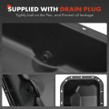 A-premium Engine Oil Pan Sump With Drain Plug Gasket Compatible Volkswagen Jetta 1981-1999 Passat 1990-1997 Golf Corrado Cabrio