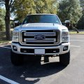 G-plus Fog Light Kit Compatible With 2011-2015 Ford F250 F350 F450 F550 Superduty Driving Lamps Wiring Bezel Smoky Lens