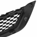 To1200328 Factory Style Front Bumper Grill Grille Assembly Compatible With Toyota Yaris 4-door 2009-2012 Matte Black